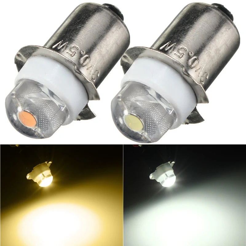 P13.5S PR2 0.5W LED For Focus Flashlight Replacement Bulb led Torches Work Light Lamp 60-100Lumen DC 3V 4.5V 6V Warm/Pure White
P13.5S PR2 0.5W LED For Focus Flashlight Replacement Bulb led Torches Work Light Lamp 60-100Lumen DC 3V 4.5V 6V Warm/Pure White