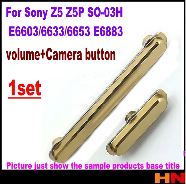 1set For Sony Z5 Z5P SO-03H E6603/6633/6653 E6883 volume Camera key button middle side button
1set For Sony Z5 Z5P SO-03H E6603/6633/6653 E6883 volume Camera key button middle side button