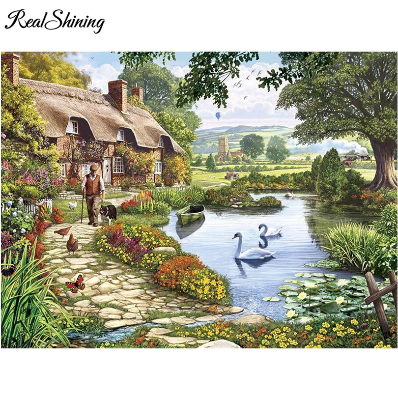 REALSHINING diamond embroidery diy 5d diamond painting Country Farmers cross stitch full square mosaic rhinestones FS1174
REALSHINING diamond embroidery diy 5d diamond painting Country Farmers cross stitch full square mosaic rhinestones FS1174