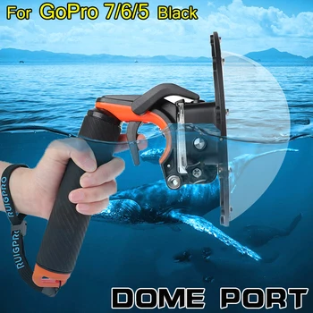 Waterproof Dome Port Cover with Grip housing for GoPro Hero 5 6 action Camera Lens Dome Case for Go Pro Hero5 Hero6 hero 7 black
Waterproof Dome Port Cover with Grip housing for GoPro Hero 5 6 action Camera Lens Dome Case for Go Pro Hero5 Hero6 hero 7 black