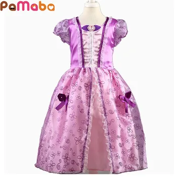 Pamaba Princess Rapunzel/Snow White/Sofia/Sleeping Beauty Dress Children's Ball Gown Carnival Girl's Clothing Cosplay Costume
Pamaba Princess Rapunzel/Snow White/Sofia/Sleeping Beauty Dress Children's Ball Gown Carnival Girl's Clothing Cosplay Costume