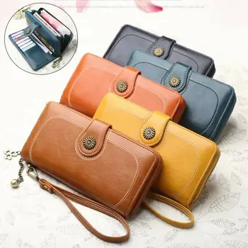 Fashion Lady Women Genuine Leather Clutch Wallet Capacity Long Card Holder Case Purse Solid Casual Handbag New
Fashion Lady Women Genuine Leather Clutch Wallet Capacity Long Card Holder Case Purse Solid Casual Handbag New