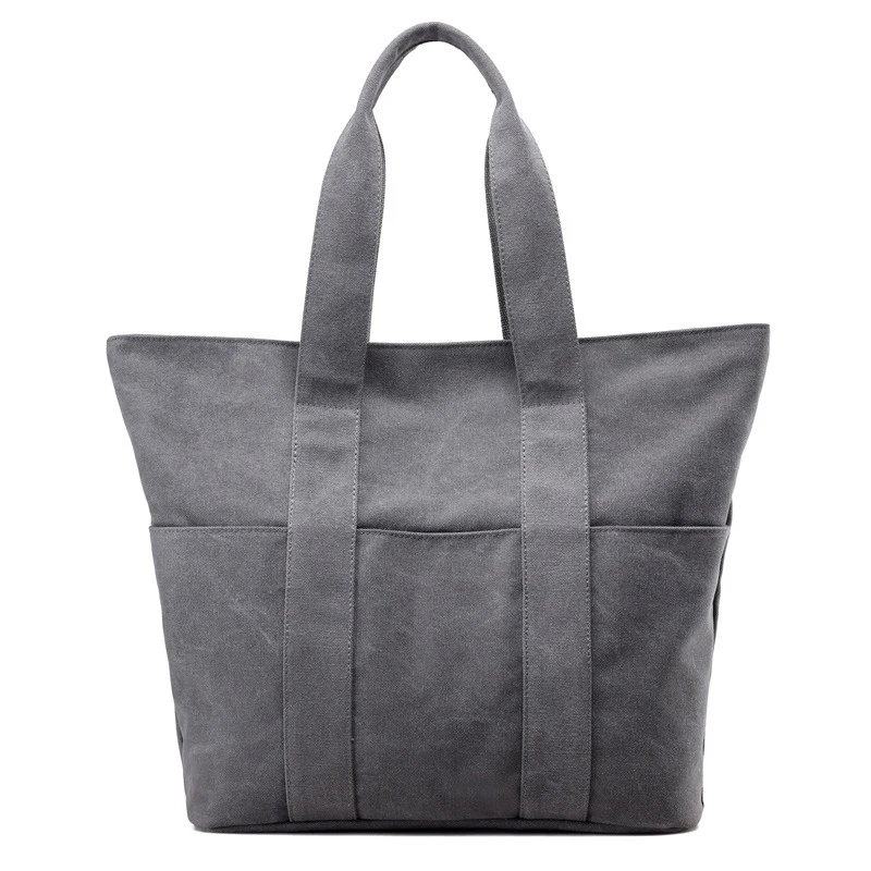 Large Capacity Soft Material Ladies Canvas Handbag Multi-Function Leisure Travel Classic Shopping Simple Wild Handbag
Large Capacity Soft Material Ladies Canvas Handbag Multi-Function Leisure Travel Classic Shopping Simple Wild Handbag