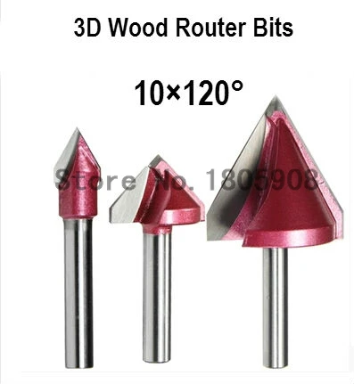 6mm * 10mm * 120 Degree carving wood cutter chamfering cutter bits V 3D tungsten steel cutter three-dimensional milling
6mm * 10mm * 120 Degree carving wood cutter chamfering cutter bits V 3D tungsten steel cutter three-dimensional milling