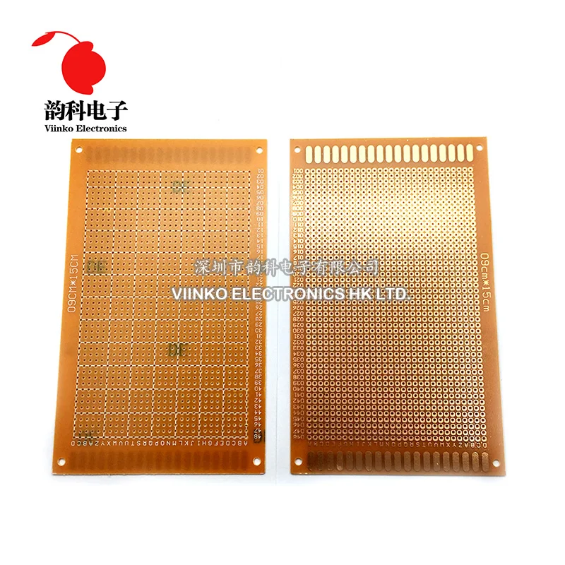 2PCS 9x15cm 9*15 DIY Prototype Paper PCB Universal Experiment Matrix Circuit Board
2PCS 9x15cm 9*15 DIY Prototype Paper PCB Universal Experiment Matrix Circuit Board