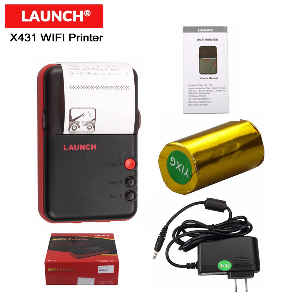 2019 New Arrival Original X-431 V Mini Printer For Launch X431 V+ mini Printer Box Record work with wifi Free Shipping
2019 New Arrival Original X-431 V Mini Printer For Launch X431 V+ mini Printer Box Record work with wifi Free Shipping