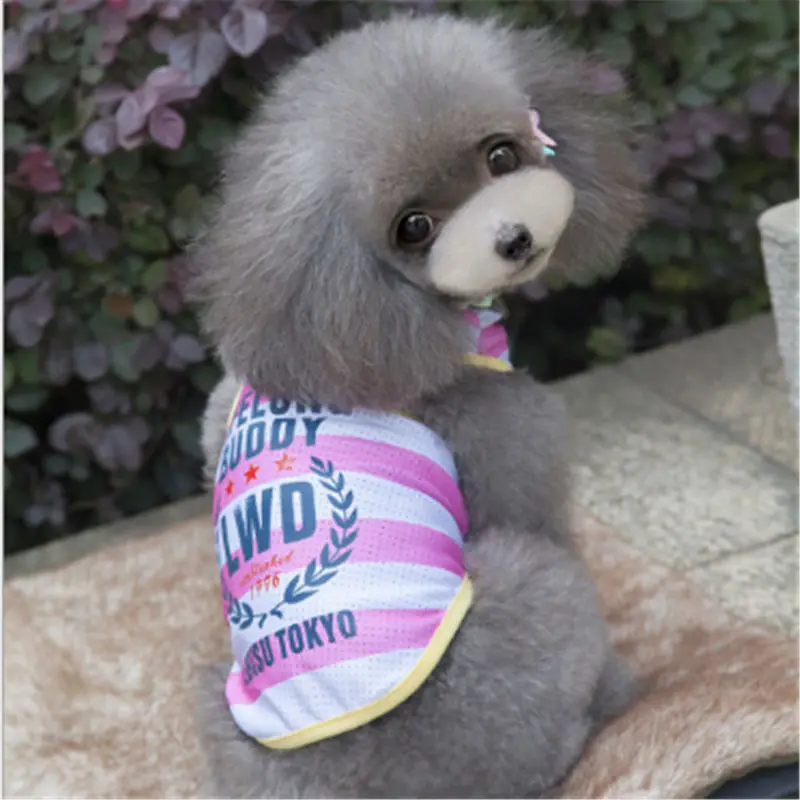Cute Dog Shirt Puppy Outfits Pet Clothes for Small Dogs Summer Pet Dog chihuahua t shirt Vest Dog Shirt
Cute Dog Shirt Puppy Outfits Pet Clothes for Small Dogs Summer Pet Dog chihuahua t shirt Vest Dog Shirt