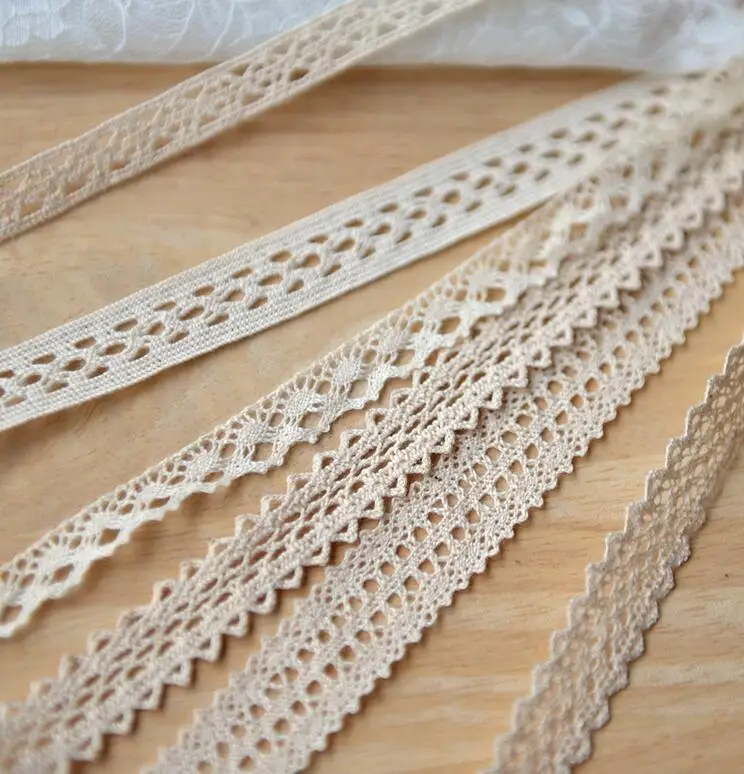 Hot!!! 5 Meters Home DIY Sewing Patchwork Crafts Lace Clothing Decorative Lace Ribbon Cotton Crochet Lace Embroidered Trim
Hot!!! 5 Meters Home DIY Sewing Patchwork Crafts Lace Clothing Decorative Lace Ribbon Cotton Crochet Lace Embroidered Trim