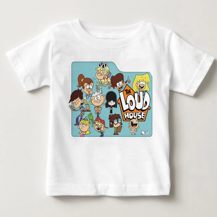 2018 Hot sale Funny Children The Loud House T-Shirts Summer Tops Short Sleeve Boys and Girls Clothes Baby Kids Tees MJ
2018 Hot sale Funny Children The Loud House T-Shirts Summer Tops Short Sleeve Boys and Girls Clothes Baby Kids Tees MJ