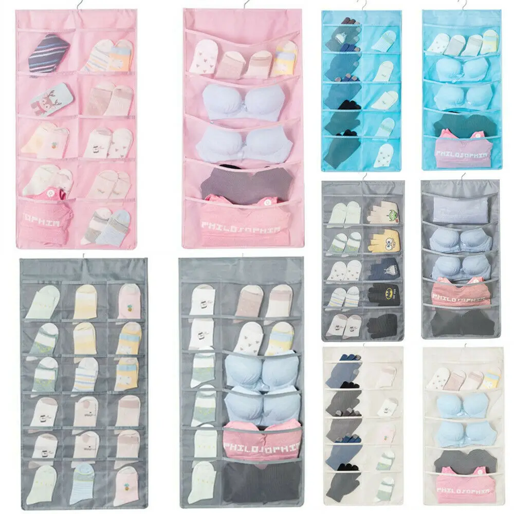 15-30 cells Multi-layer Door Oxford Pockets Wall Hanging Bra Organizer Storage Hanging Bag
15-30 cells Multi-layer Door Oxford Pockets Wall Hanging Bra Organizer Storage Hanging Bag