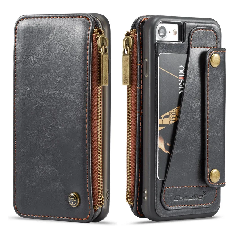 PU Leather Retro Simple Phone Case For iPhone 6 7 8 Flap Zipper Wallet Card Phone Case For iPhone X XS XR XS Max 6 6s 7 8 Plus
PU Leather Retro Simple Phone Case For iPhone 6 7 8 Flap Zipper Wallet Card Phone Case For iPhone X XS XR XS Max 6 6s 7 8 Plus