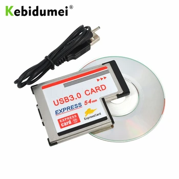 kebidumei USB 3.0 PCI Express Card Adapter 5Gbps Dual 3 Ports 54mm Slot PCMCIA USB3.0 HUB Inside Converter For Laptop Notebook
kebidumei USB 3.0 PCI Express Card Adapter 5Gbps Dual 3 Ports 54mm Slot PCMCIA USB3.0 HUB Inside Converter For Laptop Notebook