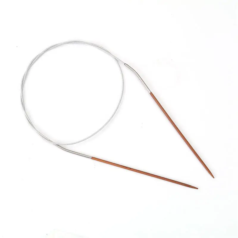 DoreenBeads 2.5 mm Bamboo & Stainless Steel Circular Sewing Knitting Needles Natural Crochet Hooks 80 cm(31 4/8") long, 1 Pair
DoreenBeads 2.5 mm Bamboo & Stainless Steel Circular Sewing Knitting Needles Natural Crochet Hooks 80 cm(31 4/8") long, 1 Pair