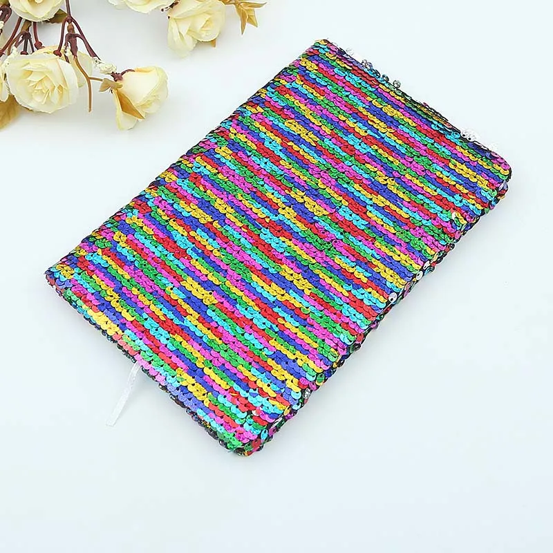 2019 New Creative Sequins Notebook Notepad Glitter Diary Memos Stationery Office Supplies Stationery 78 Sheets Rainbow Color
2019 New Creative Sequins Notebook Notepad Glitter Diary Memos Stationery Office Supplies Stationery 78 Sheets Rainbow Color