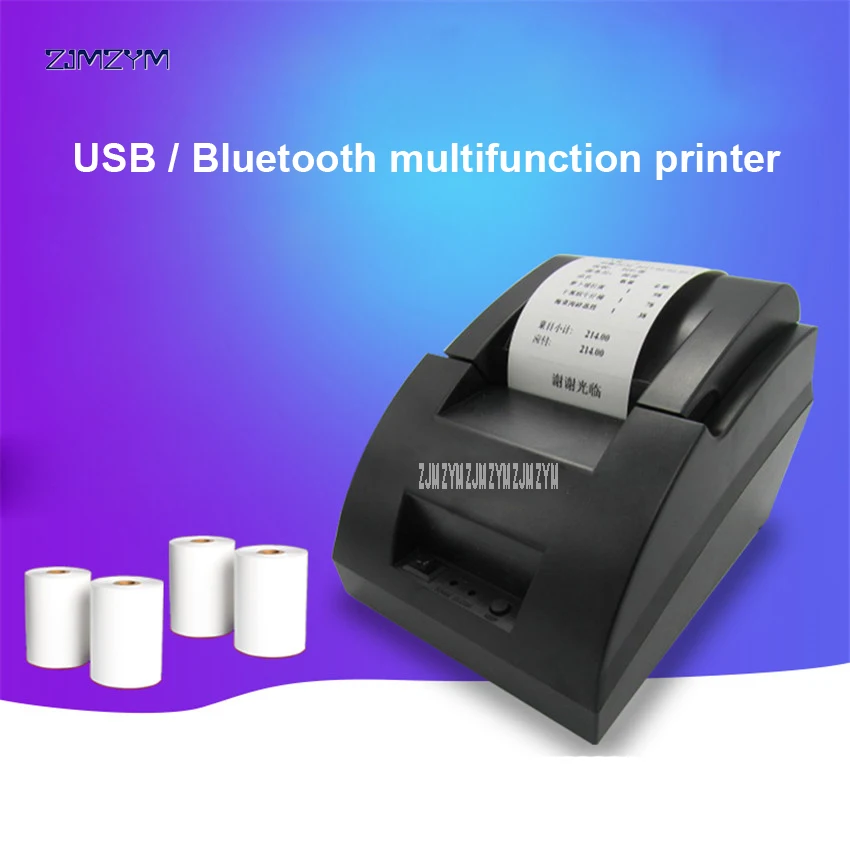 ZJ-5890, черный, Прямой Термальный USB порт, термальный принтер 80 мм, термопринтер, чековый билетный принтер, бумага 80 мм, скорость печати 300 мм/сек.
ZJ-5890, черный, Прямой Термальный USB порт, термальный принтер 80 мм, термопринтер, чековый билетный принтер, бумага 80 мм, скорость печати 300 мм/сек.