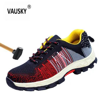 New safety shoes sneakers Men Shoes Fashion large size anti-smashing Steel Nose anti-piercing mens indestructible shoes
New safety shoes sneakers Men Shoes Fashion large size anti-smashing Steel Nose anti-piercing mens indestructible shoes
