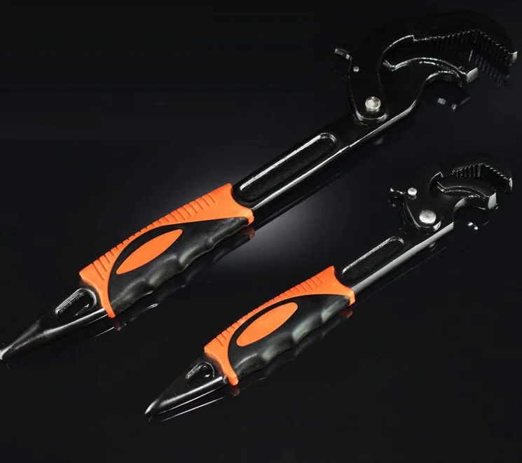 2pcs, 14-60MM Universal wrench Adjustable hook spanner pipe tube clamp multifunctional wrench hand tool 
2pcs, 14-60MM Universal wrench Adjustable hook spanner pipe tube clamp multifunctional wrench hand tool