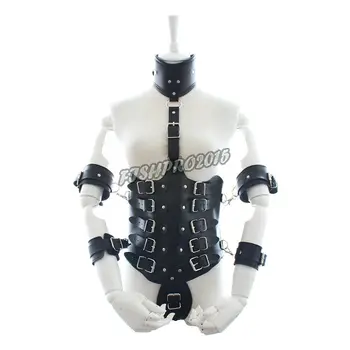 Sexy Women Locking Collar Leather Clubwear With Cuffs Harness Costume Fetishwear
Sexy Women Locking Collar Leather Clubwear With Cuffs Harness Costume Fetishwear
