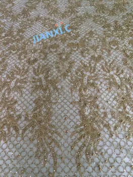 CiCi-71311 French embroidered lace with glued glitter high Quality African Nigerian Lace Fabric with beads
CiCi-71311 French embroidered lace with glued glitter high Quality African Nigerian Lace Fabric with beads