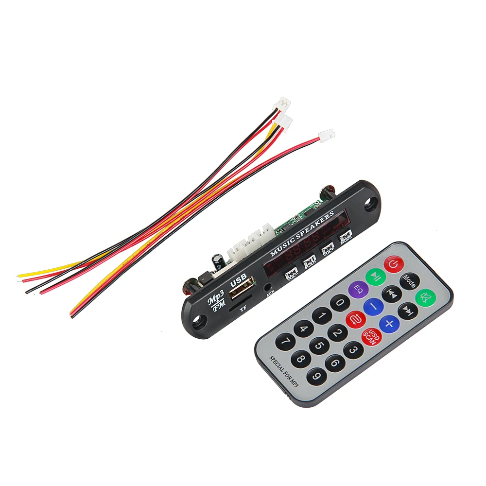 New Bluetooth MP3 Decoder Board MP3 Card Reader MP3 Bluetooth Module Audio Accessories with FM Radio
New Bluetooth MP3 Decoder Board MP3 Card Reader MP3 Bluetooth Module Audio Accessories with FM Radio