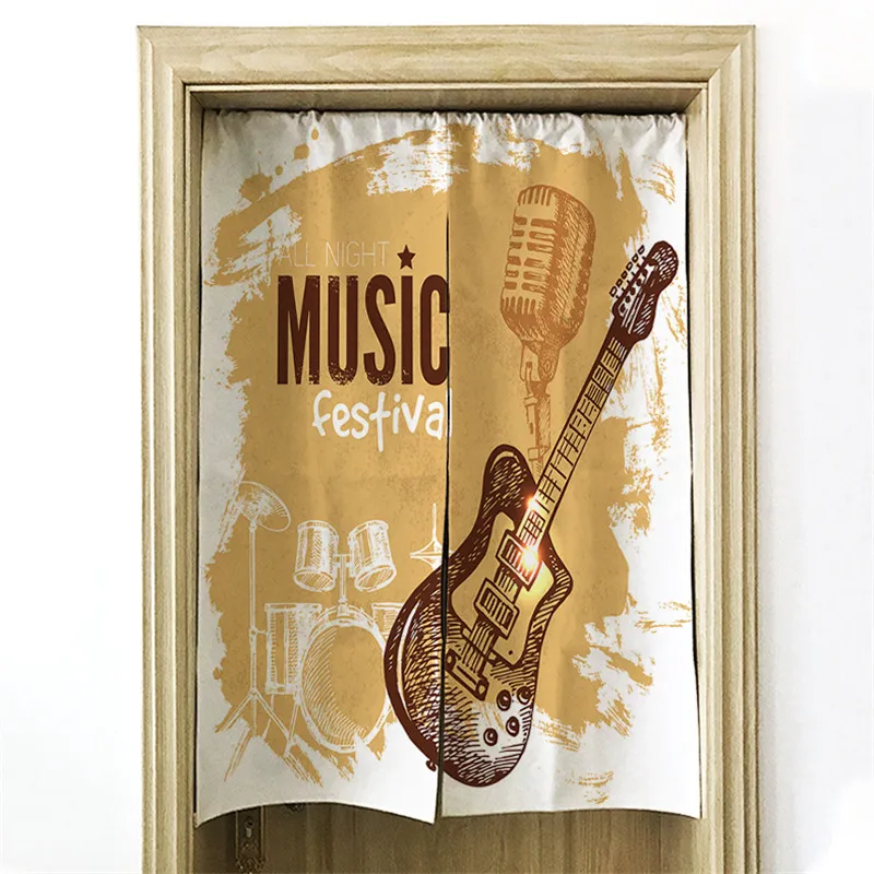Music series Kitchen Restaurant Decor Half-curtain Window Short Linen Door Curtains Cafe Series
Music series Kitchen Restaurant Decor Half-curtain Window Short Linen Door Curtains Cafe Series