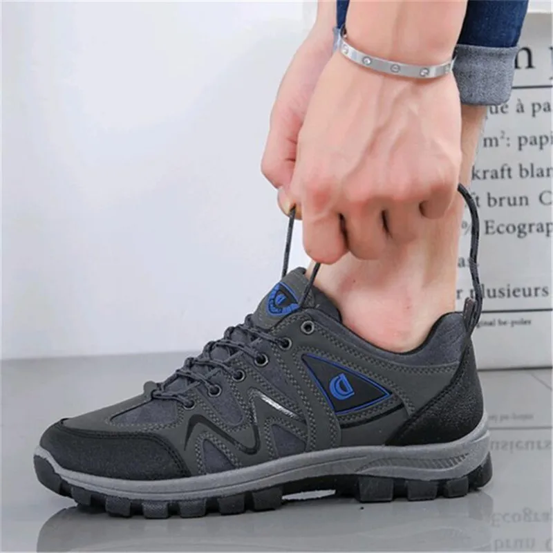 2019 Autumn Male Outdoor Sports Hiking Shoes Non-slip Sneakers Men Lightweight Breathable Trekking Men Work Shoes Climbing Boots
2019 Autumn Male Outdoor Sports Hiking Shoes Non-slip Sneakers Men Lightweight Breathable Trekking Men Work Shoes Climbing Boots