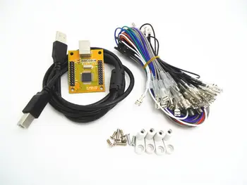 PC PS3 Arcade USB controller Interface 2 JOYSTICKS & 27 BUTTONS w/ Turbo, 2 player MAME Multicade Keyboard Encoder,USB to Jamma
PC PS3 Arcade USB controller Interface 2 JOYSTICKS & 27 BUTTONS w/ Turbo, 2 player MAME Multicade Keyboard Encoder,USB to Jamma