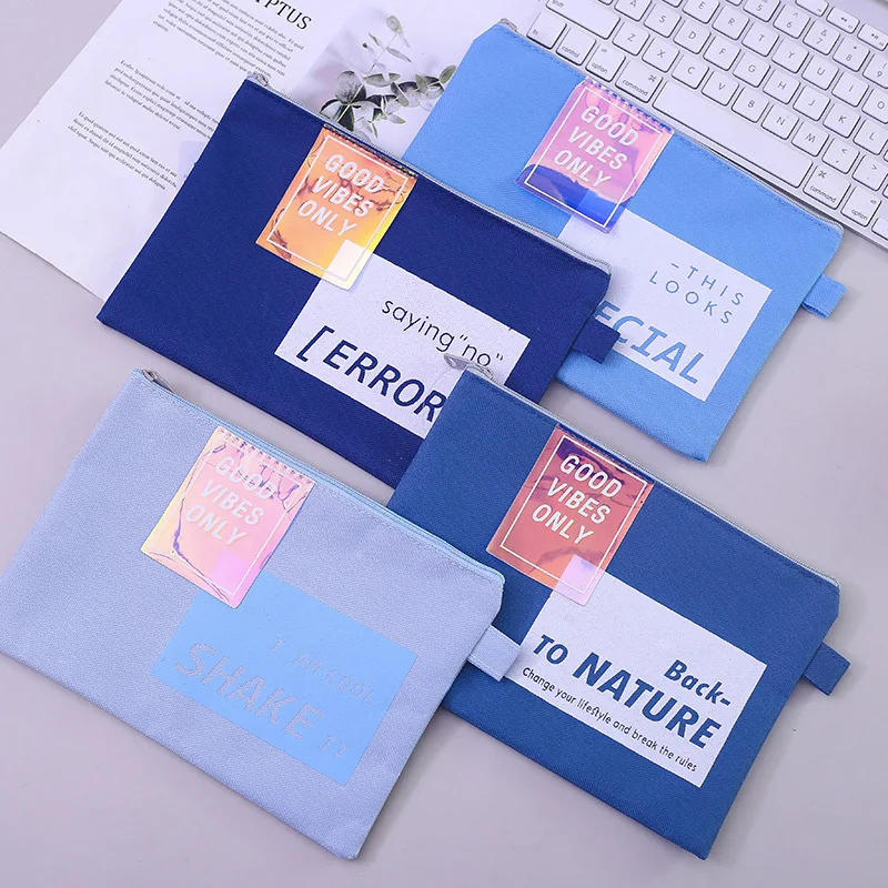 1pcs/A5 Oxford cloth file bag waterproof pencil case transparent stationery folder storage office supplies girl pencil bag
1pcs/A5 Oxford cloth file bag waterproof pencil case transparent stationery folder storage office supplies girl pencil bag