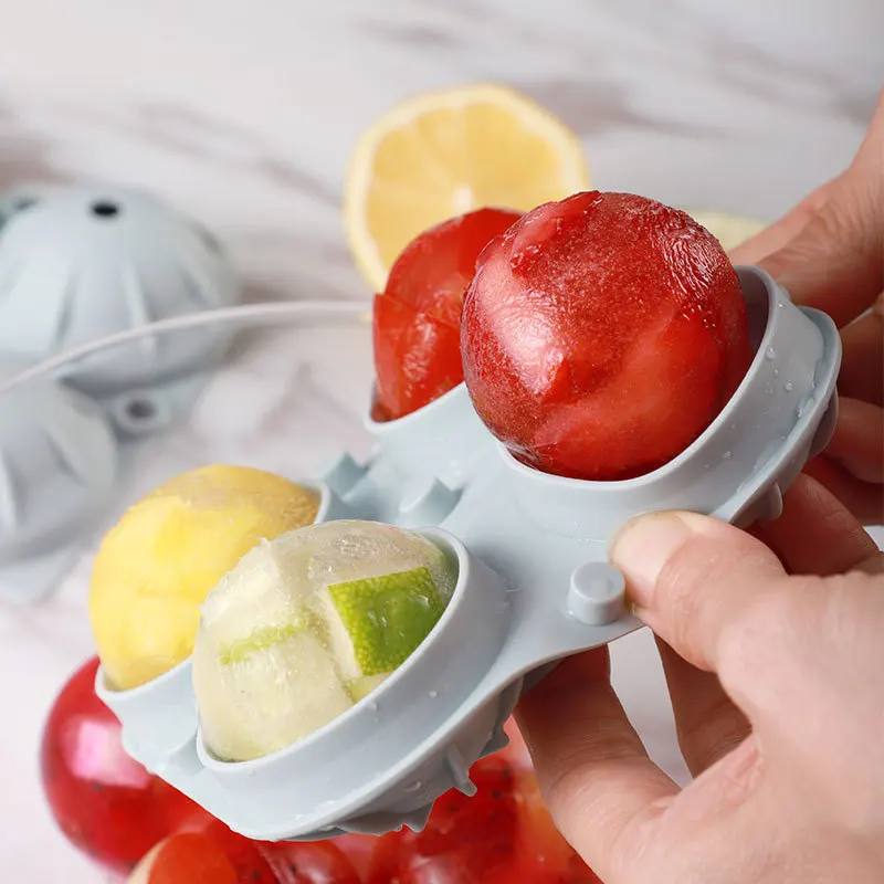 MOM'S HAND Silicone 4 Hole ice Ball Mold Silicone Ice Tray Silicone 4 Hole Ice Cube Mold
MOM'S HAND Silicone 4 Hole ice Ball Mold Silicone Ice Tray Silicone 4 Hole Ice Cube Mold