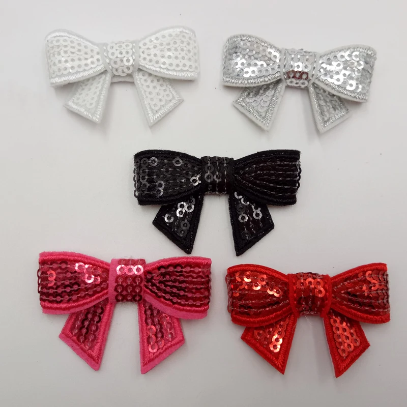 20pcs/lot Mix colors Embroidery Sequin Bows Boutique Bow Knot Applique No Clip DIY Baby Hair Accessories
20pcs/lot Mix colors Embroidery Sequin Bows Boutique Bow Knot Applique No Clip DIY Baby Hair Accessories