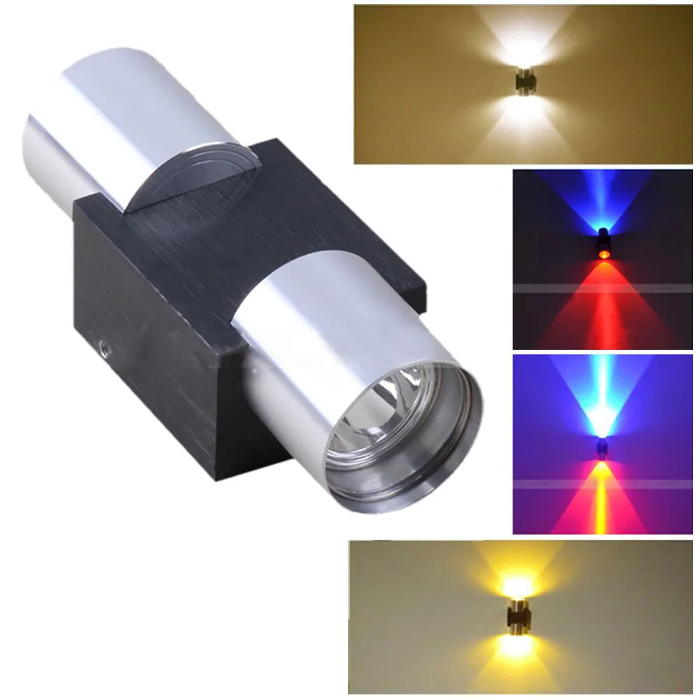 Modern 2W LED Wall Light Fixture Up Down Sconce Lamp Indoor LED Headlamp For Home Bedroom Restaurant Garden PhotoWall Decor
Modern 2W LED Wall Light Fixture Up Down Sconce Lamp Indoor LED Headlamp For Home Bedroom Restaurant Garden PhotoWall Decor