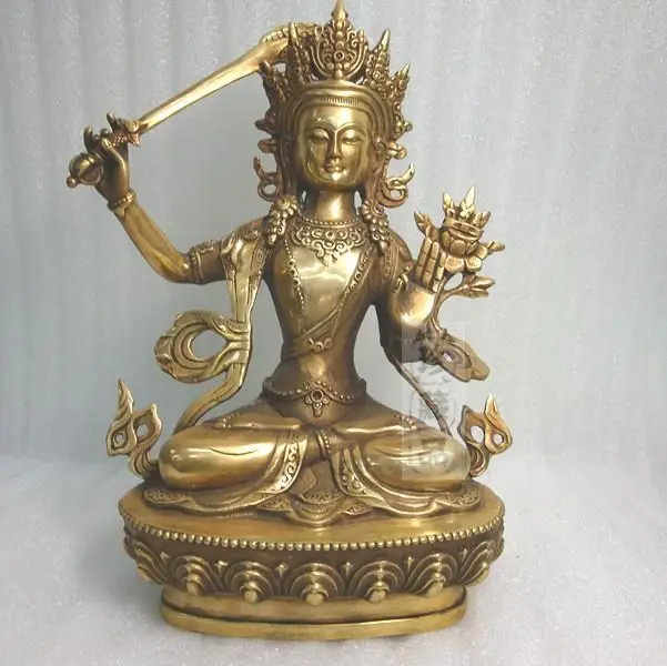 wang67110249+++Tibet Tibetan Buddhism Religion Spirituality Bronze Manjushri Buddha Statue
wang67110249+++Tibet Tibetan Buddhism Religion Spirituality Bronze Manjushri Buddha Statue