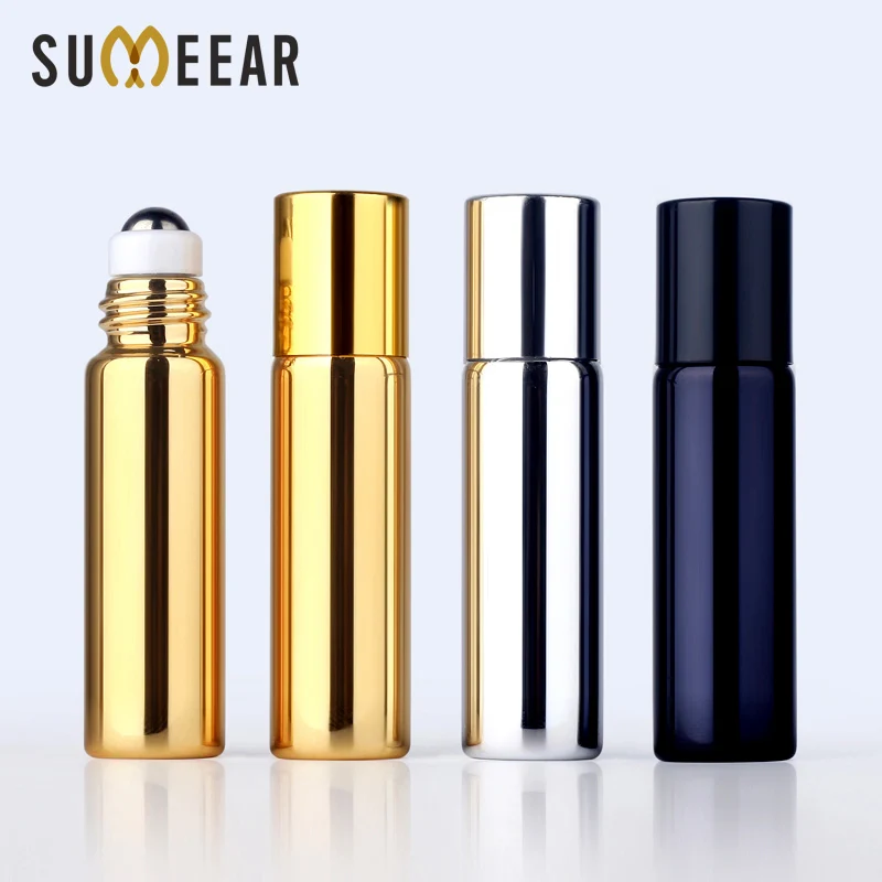 50pieces/lot 5ml Perfume Bottle Essential Oil Bottles Refillable UV Glass With Roll On Empty Essential Oil Vial Roller Bottles
50pieces/lot 5ml Perfume Bottle Essential Oil Bottles Refillable UV Glass With Roll On Empty Essential Oil Vial Roller Bottles
