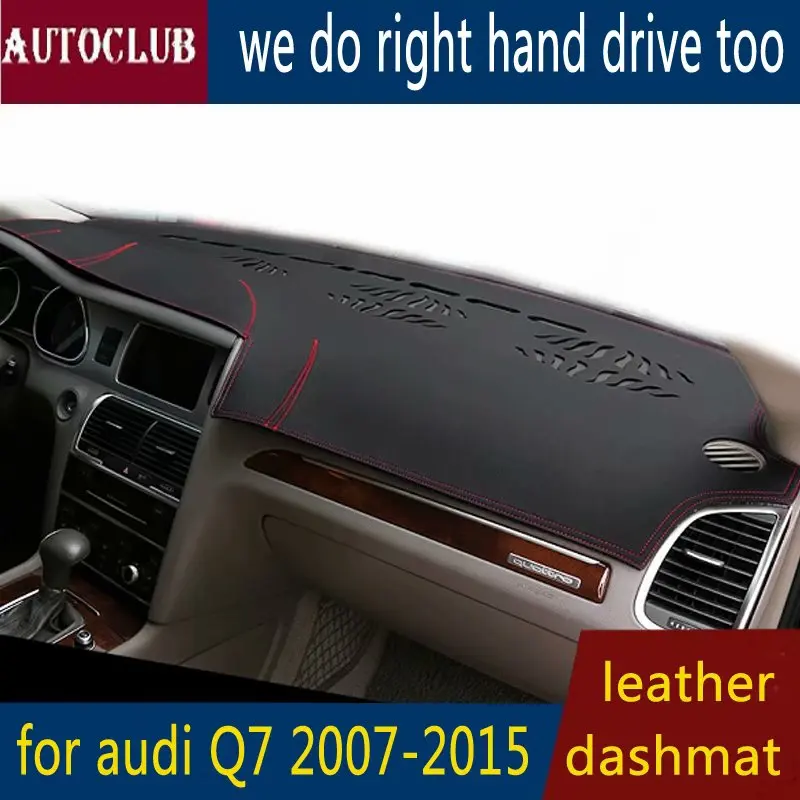 For Audi q7 2007-2015 Leather Dashmat Dashboard Cover Pad Dash Mat SunShade Carpet Custom Cover 2008 2009 2010 2011 2012 LHD+RHD
For Audi q7 2007-2015 Leather Dashmat Dashboard Cover Pad Dash Mat SunShade Carpet Custom Cover 2008 2009 2010 2011 2012 LHD+RHD