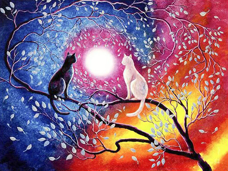 40x30cm Cat Diamond Painting Cross Stitch Full Round Animals Diamond Embroidery Kits Patterns Rhinestones Mosaic Home Decor
40x30cm Cat Diamond Painting Cross Stitch Full Round Animals Diamond Embroidery Kits Patterns Rhinestones Mosaic Home Decor