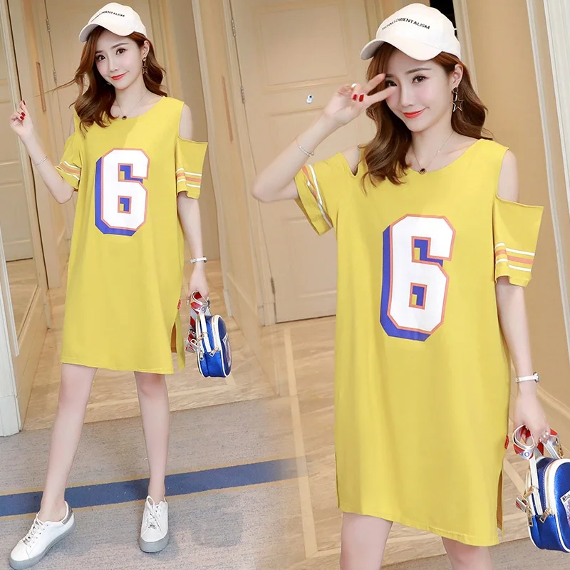 2019 new pregnant women T-shirt loose striped short-sleeved strapless pregnant women dress Korean fashion pregnancy skirt
2019 new pregnant women T-shirt loose striped short-sleeved strapless pregnant women dress Korean fashion pregnancy skirt