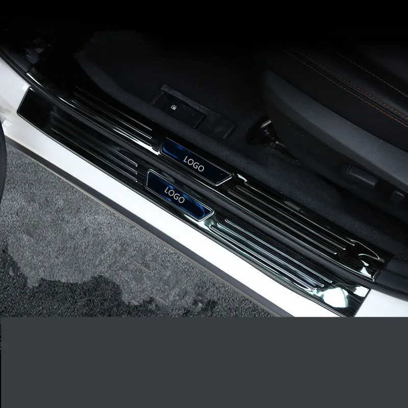 Stainless Steel Door sill strip auto accessories car styling welcome pedal Trim For Subaru XV 2018 2019 AA511
Stainless Steel Door sill strip auto accessories car styling welcome pedal Trim For Subaru XV 2018 2019 AA511