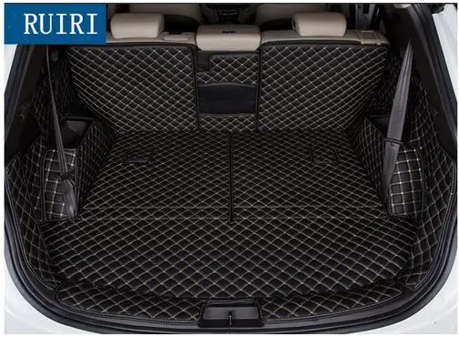 Good mats! Full set car trunk mats for Hyundai Santa fe 7 seats 2018-2013 durable cargo liner mats boot carpets for Santafe 2015
Good mats! Full set car trunk mats for Hyundai Santa fe 7 seats 2018-2013 durable cargo liner mats boot carpets for Santafe 2015