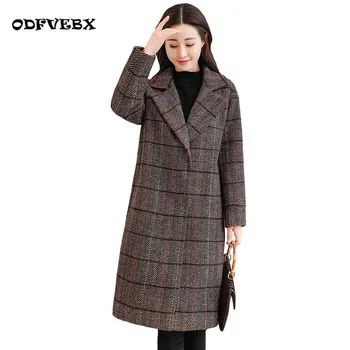 High quality Winter women coat thicken medium long section of high-end fashion loose new plaid woolen jacket tide ODFVEBX HY56
High quality Winter women coat thicken medium long section of high-end fashion loose new plaid woolen jacket tide ODFVEBX HY56