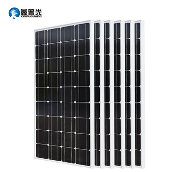 

Xinpuguang 600w Solar System Kit 6*100w Solar Panel Monocrystalline Silicon Cell Photovoltaic Module Home Roof Power Generation