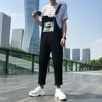 2019 Men's Loose Salopettes Male Bound Feet Jumpsuit Motion Printing Cotton Casual Pants Rompers Grey/black Color Trousers S-2XL
2019 Men's Loose Salopettes Male Bound Feet Jumpsuit Motion Printing Cotton Casual Pants Rompers Grey/black Color Trousers S-2XL