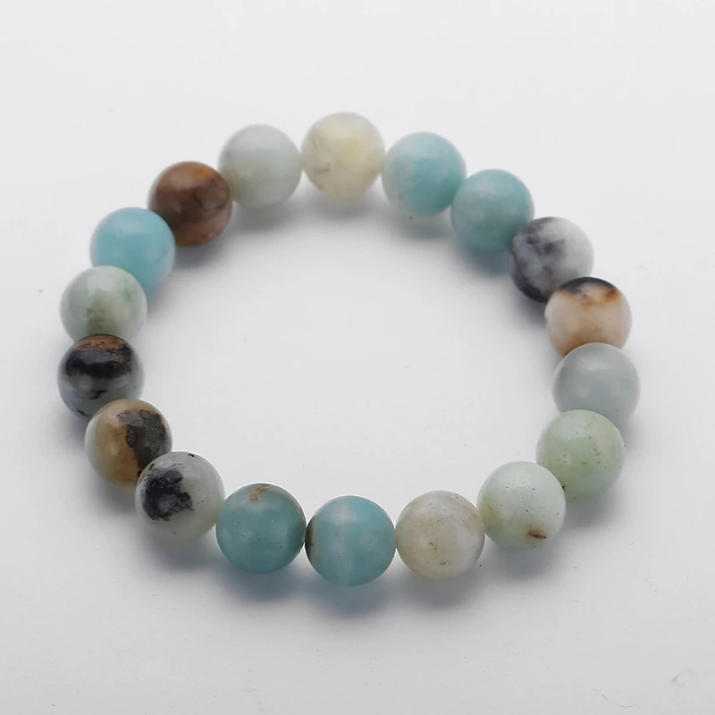 MOODPC New Design Energy Bracelets Made By 10mm Beautiful Natural Amazonite Stone Bracelet bangle
MOODPC New Design Energy Bracelets Made By 10mm Beautiful Natural Amazonite Stone Bracelet bangle