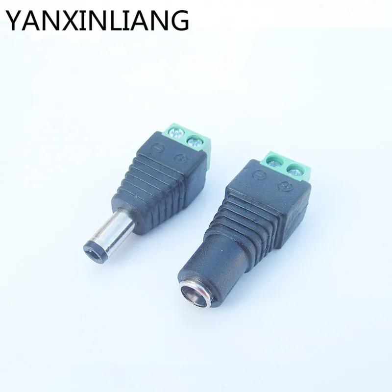 1Pair CCTV Cameras 2.5 x 5.5 5.5*2.5mm Male Female DC Power Plug Jack Adapter Connector Plug
1Pair CCTV Cameras 2.5 x 5.5 5.5*2.5mm Male Female DC Power Plug Jack Adapter Connector Plug