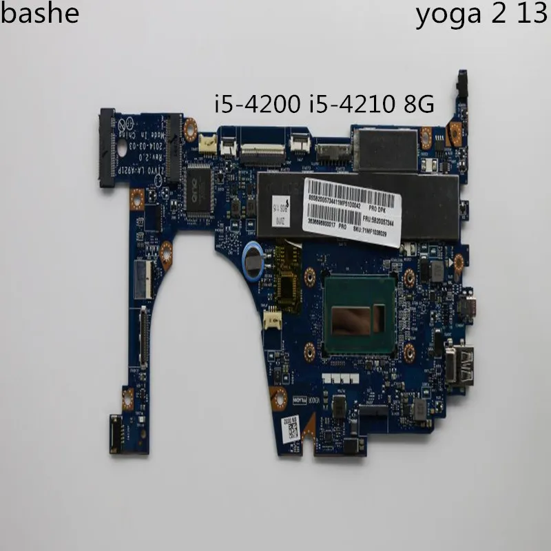 

For Lenovo Yoga 2 13 Notebook Moonboard I5-4200 I5-4210 CPU Integrated Graphics Card LA-A921P Complete the test