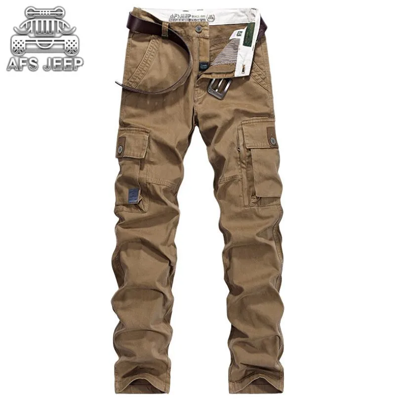 Autumn Winter AFS JEEP Military Cargo Army Military Pants Men's Pockets Design Breathable and comfortable Cotton Men Clothing
Autumn Winter AFS JEEP Military Cargo Army Military Pants Men's Pockets Design Breathable and comfortable Cotton Men Clothing