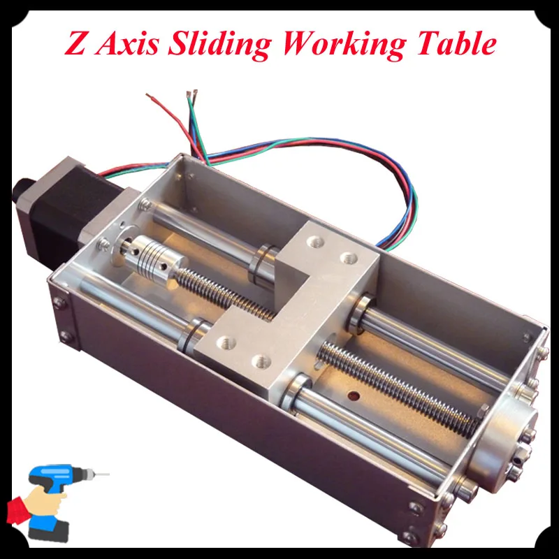 1pc Z Axis Sliding Working Table 140mm Stroke CNC Z Axis For CNC Engraving Machine Kit
1pc Z Axis Sliding Working Table 140mm Stroke CNC Z Axis For CNC Engraving Machine Kit