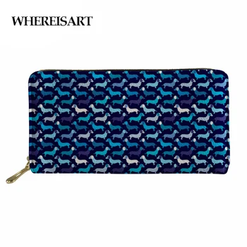WHEREISART Women Wallets for Credit Card Ladies Long Money Bag Dachshund 3D Females Kawaii Cute Coin Pocket Girls Card Holder
WHEREISART Women Wallets for Credit Card Ladies Long Money Bag Dachshund 3D Females Kawaii Cute Coin Pocket Girls Card Holder