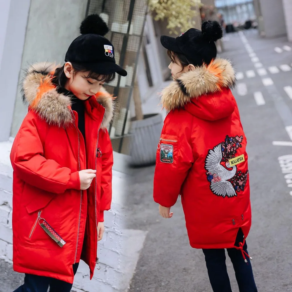 Brand Winter Children's Down Parkas Jackets colorful fur thickening teenager Gir's Warm duck Down Coats Boy Outerwears -30degree
Brand Winter Children's Down Parkas Jackets colorful fur thickening teenager Gir's Warm duck Down Coats Boy Outerwears -30degree