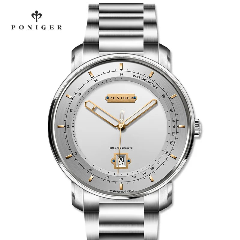 Switzerland Luxury Brand PONIGER Japan MIYOTA 9015 Automatic Mechanical Men's Watches Sapphire Tachymeter Waterproof Clock P913
Switzerland Luxury Brand PONIGER Japan MIYOTA 9015 Automatic Mechanical Men's Watches Sapphire Tachymeter Waterproof Clock P913