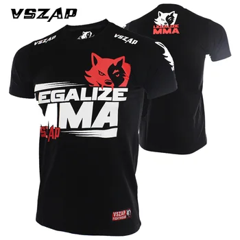 2017 VSZAP Boxing T shirt Men MMA Gym Kickboxing Muay Thai Boxing Training Cotton Breathable Comfortable Mma Shorts Fight Pant
2017 VSZAP Boxing T shirt Men MMA Gym Kickboxing Muay Thai Boxing Training Cotton Breathable Comfortable Mma Shorts Fight Pant